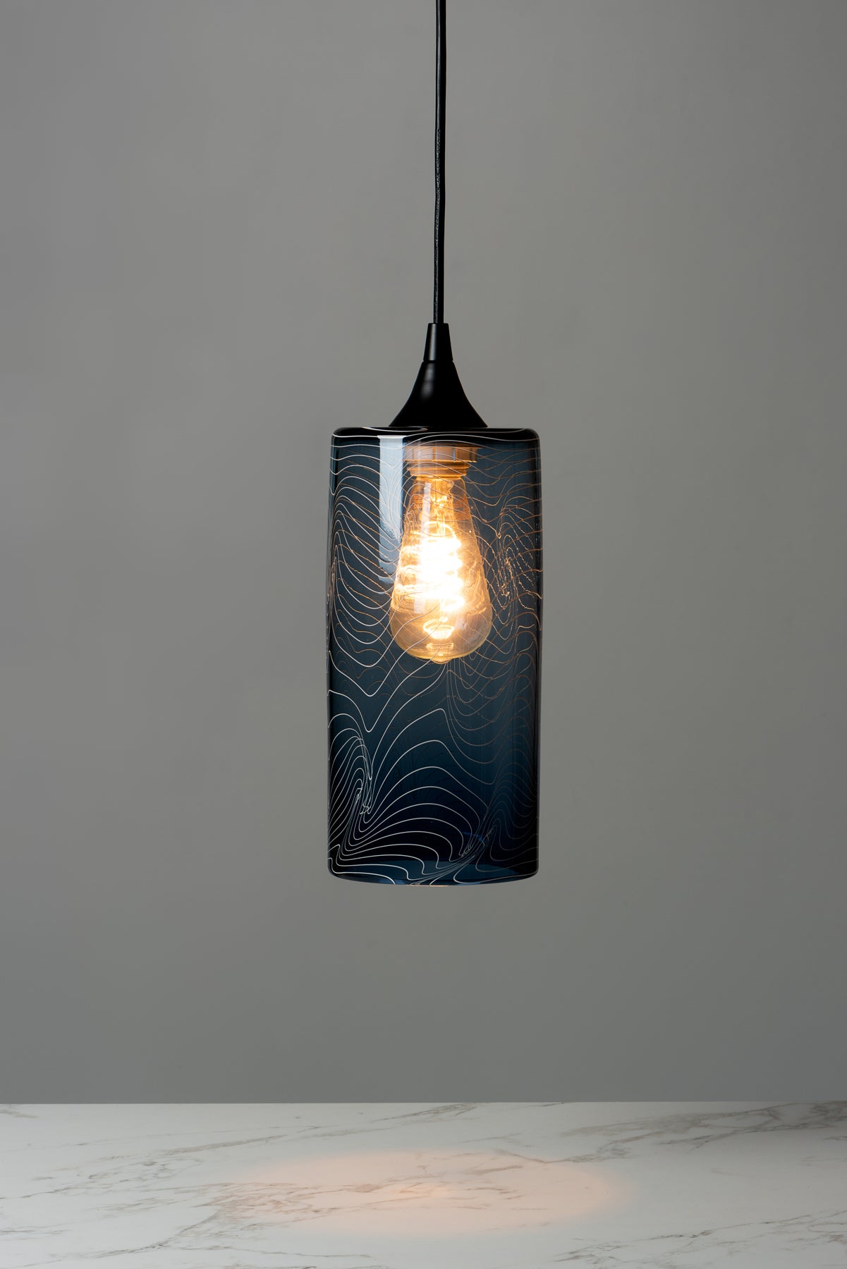 Topographic Pendant Light