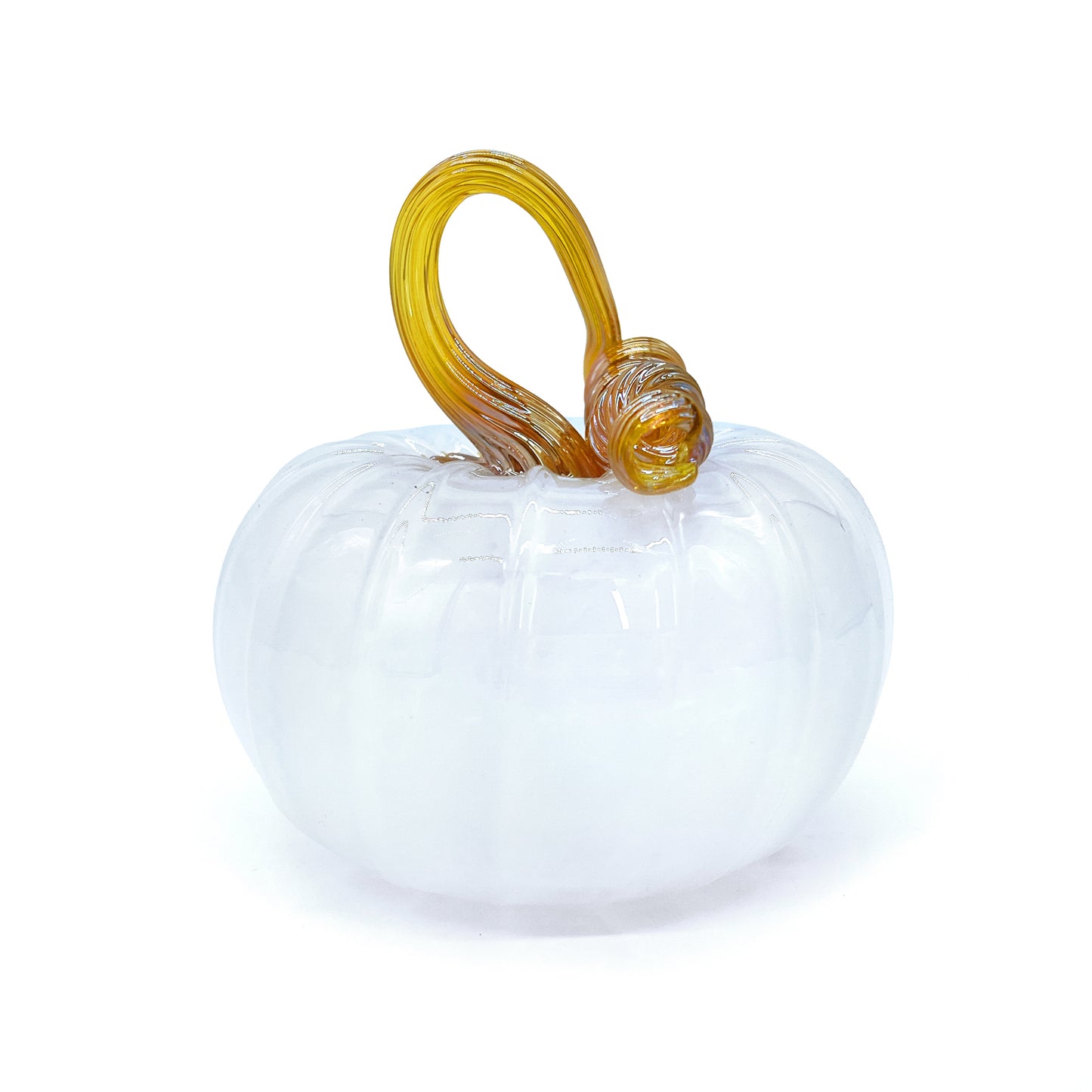 Large Handblown Pumpkin