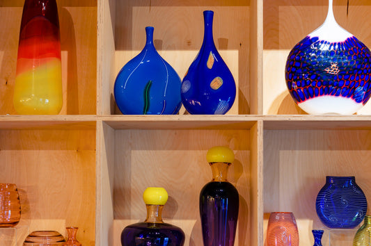 Where to buy Handblown Glass Art in Asheville