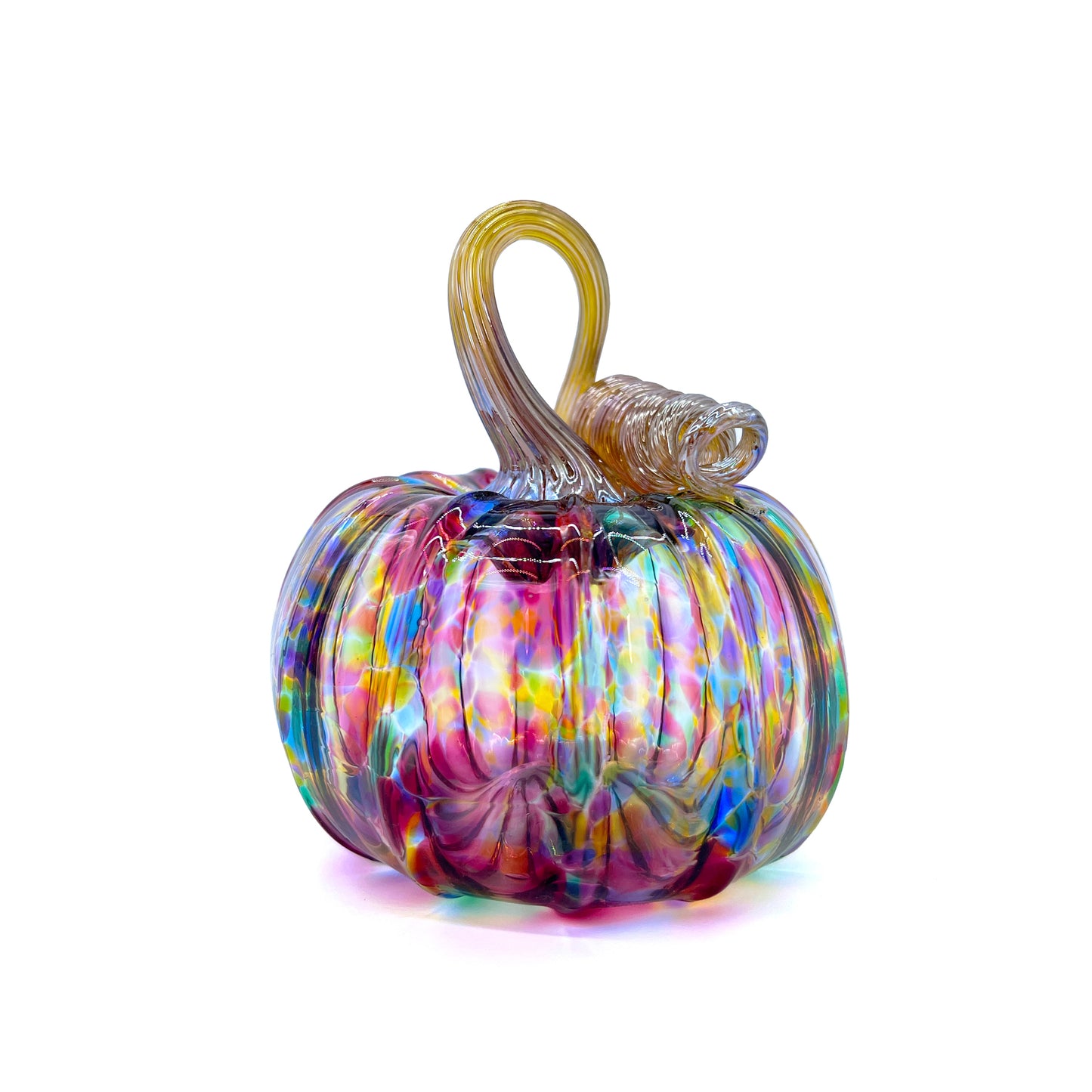 Small Handblown Pumpkin