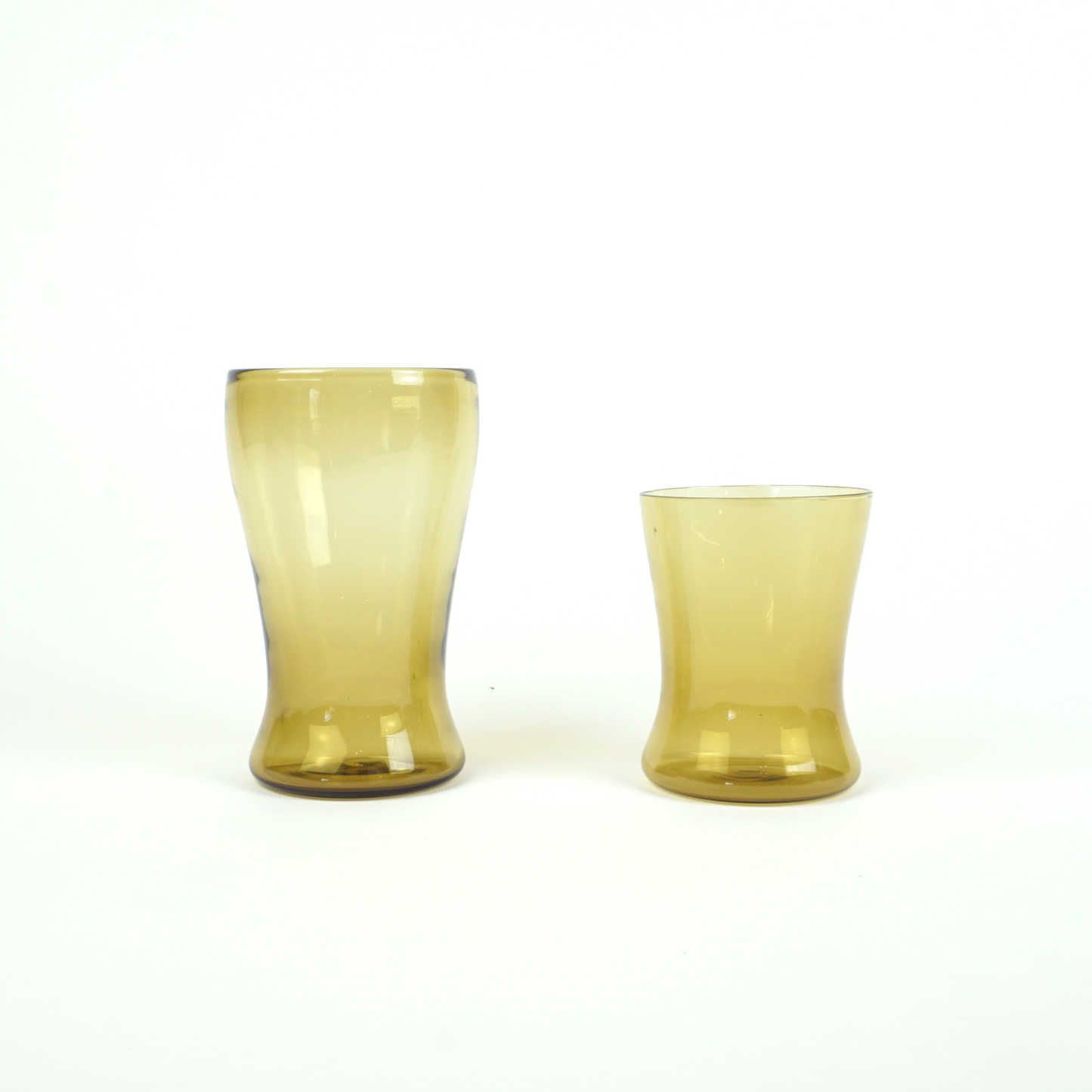 Waisted Drinking Glasses